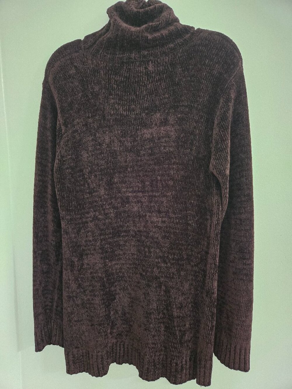 Cambridge Dry Goods Brown Turtleneck Sweater Size L – Classic Vintage-Inspired